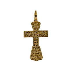 Православный крест с узорами